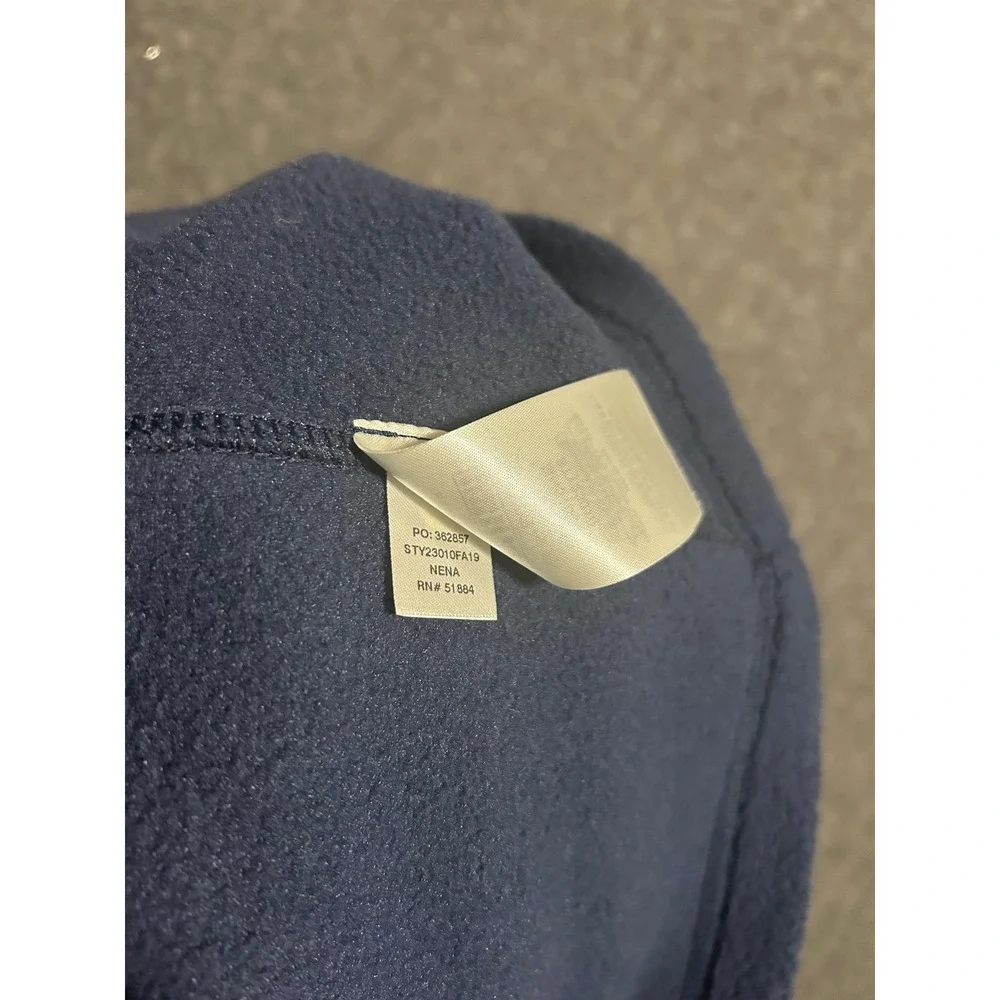 Patagonia synchilla classic vest fleece mens blue size XL full zip
